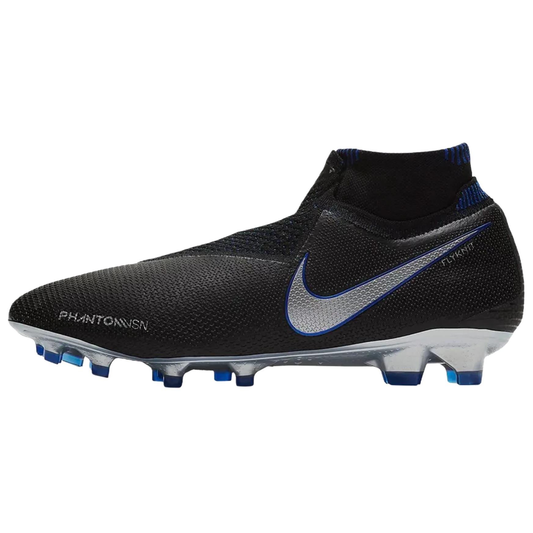 

Nike Phantom Vision Elite DF FG ACC Черный Металлик Серебристый Мужские Кроссовки Металлик-Серебристо-Синий AO3262-005 41