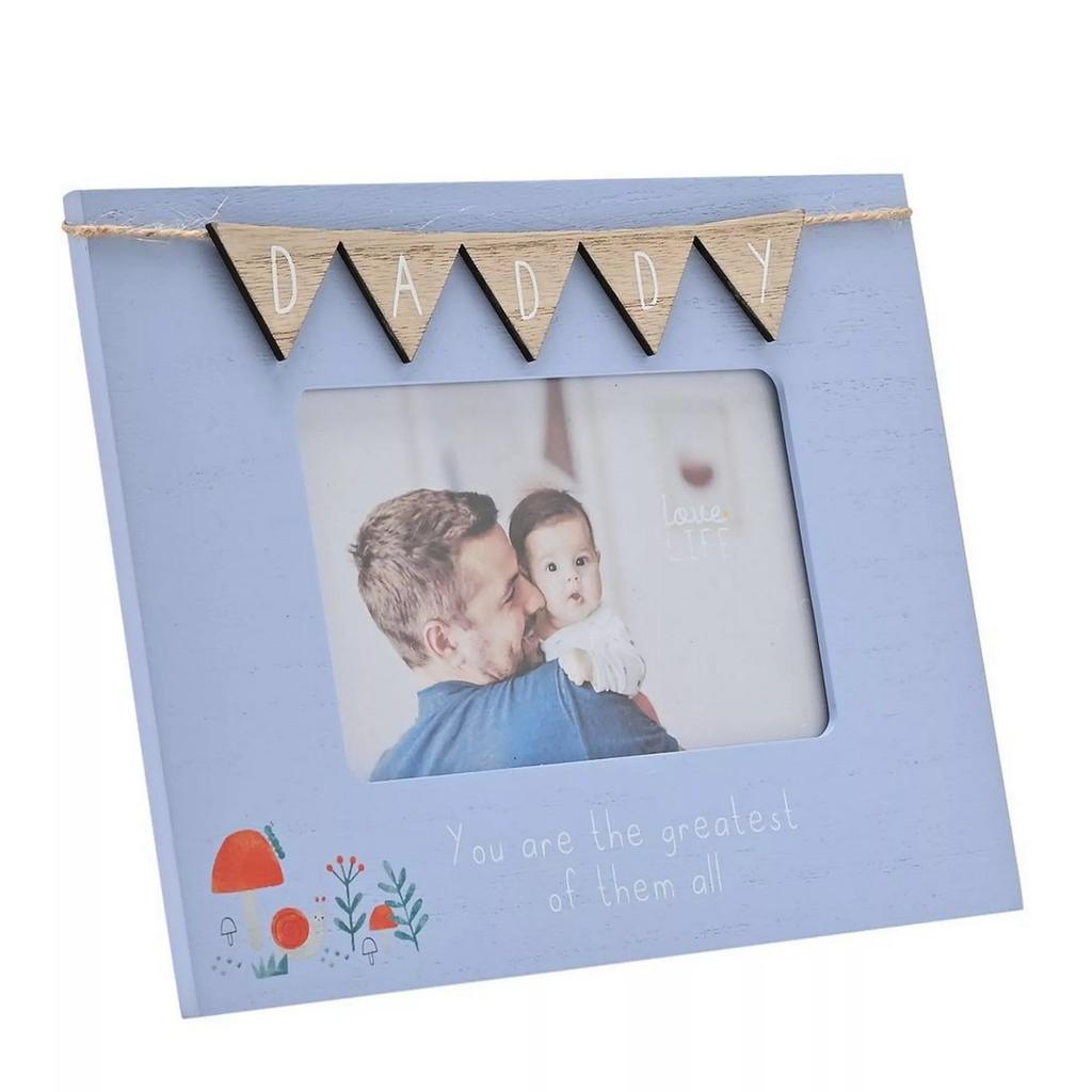 Celebrations Love Life Daddy Bunting Photo Frame