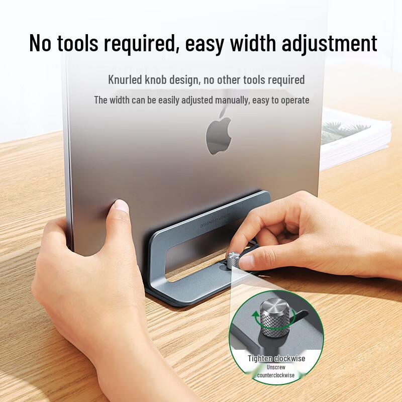 UGREEN Vertical Laptop Stand with Adjustable Width