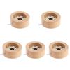 TOYMYTOY 5-Piece Set of LED Light Bases, Wooden Display Bases for Crystal Balls, USB Rechargeable, Ambient Lighting, Desk Lighting, for Object Display