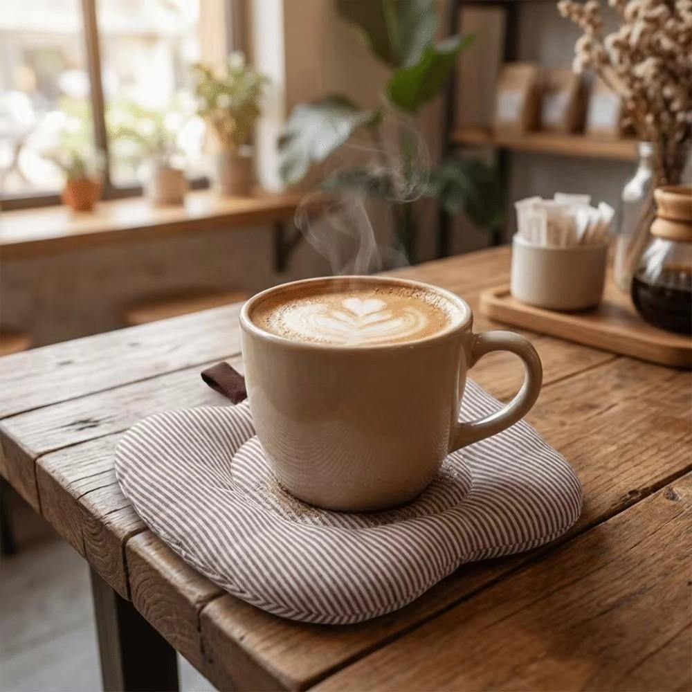Thickened Insulation Pad Apple Shape Table Mat Kawaii Clip Cotton Coaster  Kitchen Mat Decor