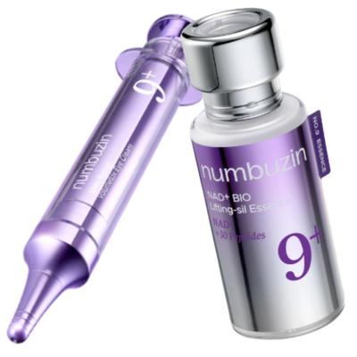 / Č. 9 NAD Retinol Volumetox Oční krém 10 ml + Č. 9 NAD+ BIO Lifting-sil Esence 30 ml / Pokročilé Duo pro Elasticitu a Objem / Vyrobeno v Koreji