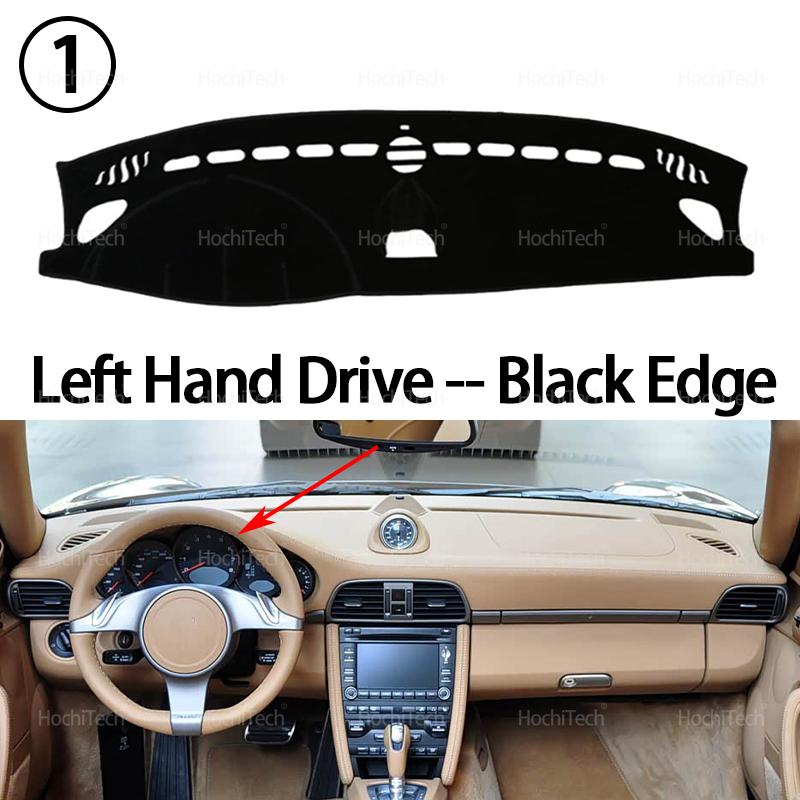 

Car Dashboard Cover Avoid Light Pad Instrument Platform Cover Mat Carpet for Porsche 911 997 GT3 2004-2011 2006 2007 2008 2009