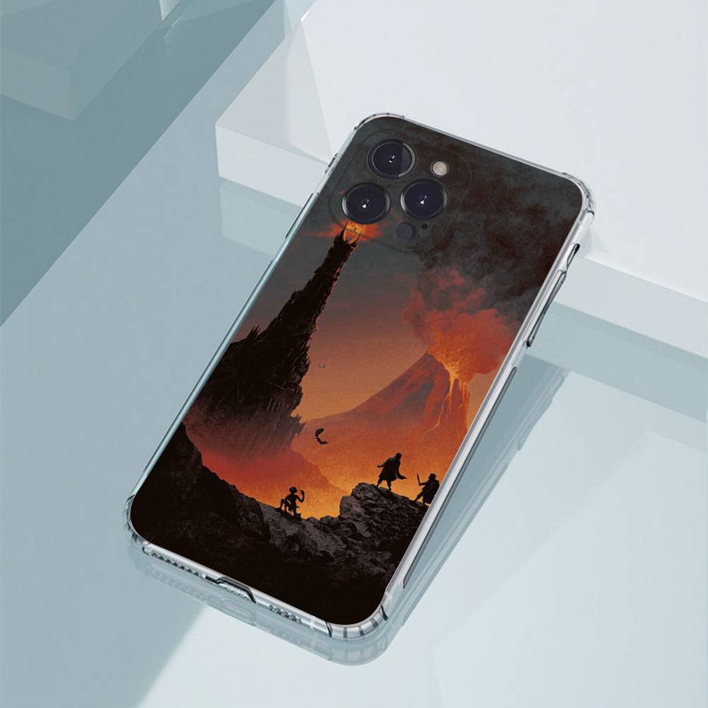 

The L-LordS R-Rings Phone Case For iPhone11,12,13,14,15,16,17,Plus,Pro,Max,Plus,Transparent Cover iPhone14Pro