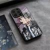 L-Lil Peep Anime Phone Case For IPhone 17 Air 16 E Pro Max 15 14 13 Mini 12 Pro 11 Max Plus Black Glass Cover