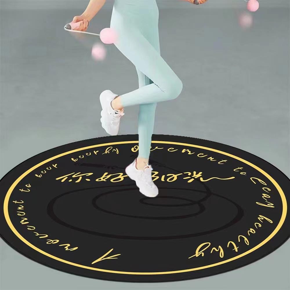 

Килимок для стрибків зі скакалкою Килимок для вправ для стрибків Килимок для йоги в приміщенні Потовщений нековзкий амортизуючий килимок для стрибків зі скакалкою 180x180cm