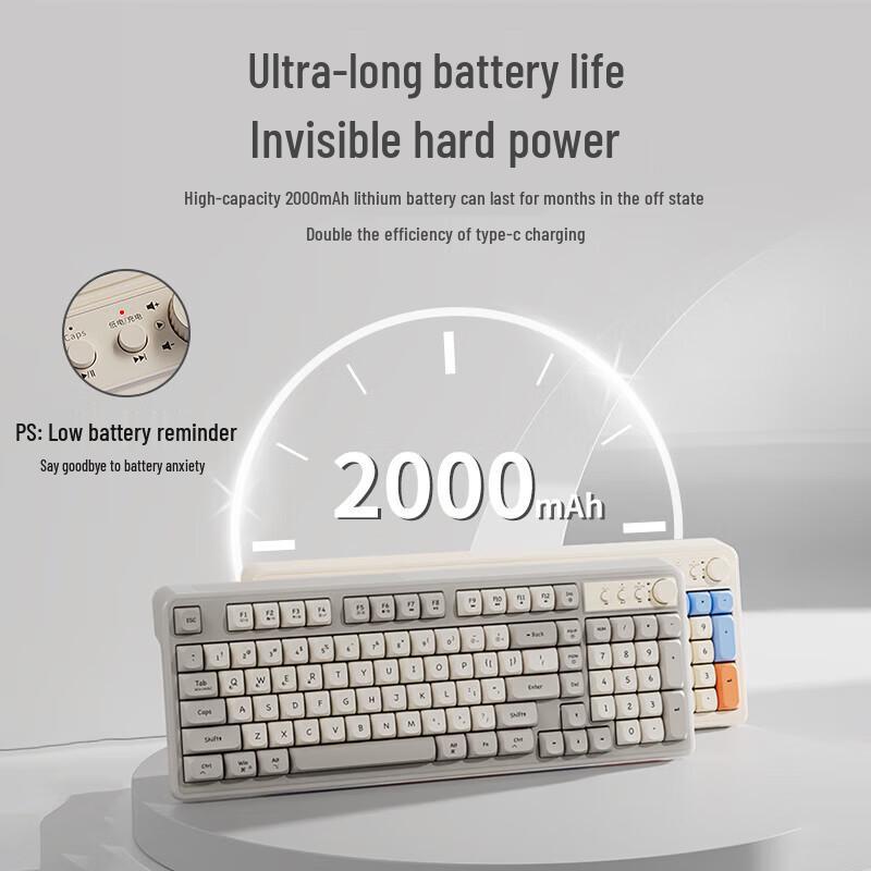 Forerunner V1Pro Tri-Mode Silent Mechanical Feel Keyboard