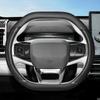 For Chery ICAR 03 2024 2025 Car Steering Wheel Cover Ultra Thin Breathable Leather Wear-resistant Decoration Frame Accessories