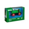 Brio Battery Powered Green Locomotive Toy for Ages 3 and Up Wooden Train Vehicle