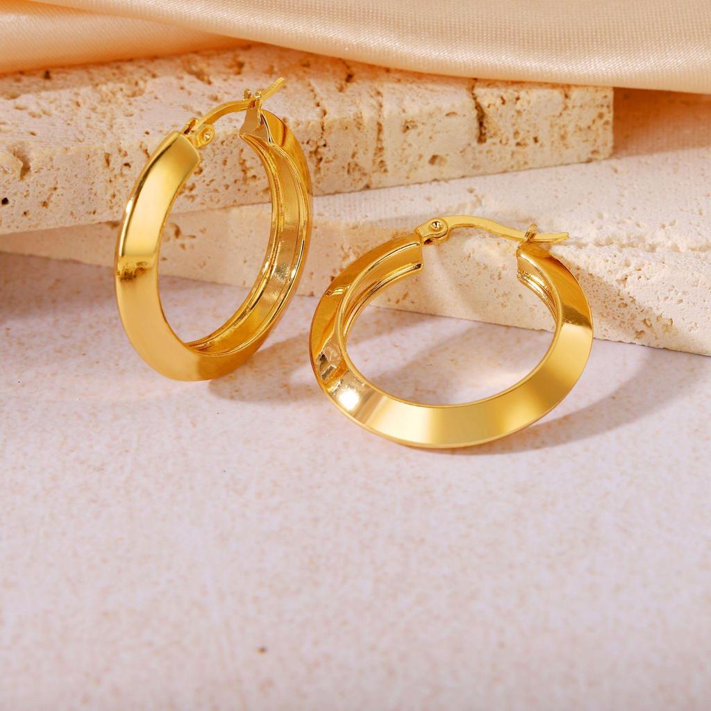 2025 Luxury Titanium Steel Earrings - No Fade, High-End Feel
