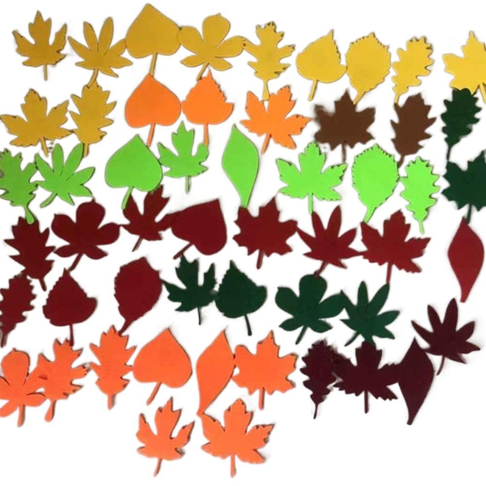 Thicken Felt Fall Tree Craft Kit Thanksgiving Education Toy New Montessori Busy Board  for Kids