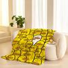 Art C-Cute Y-Yellow D-Duck Throw Soft Warm Flannel Fleece Throw Blanket for Sofa Bed Travel Home