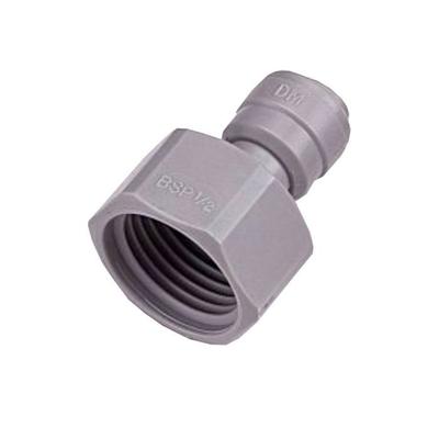 3/8" Screw-on To 1/2" Push-fit Hose Adapter - Easy and Secure Connection for Water Dispenser and Draw-off Installation