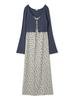 Knit Cardigan Cami Dress LWFO254101NVY1