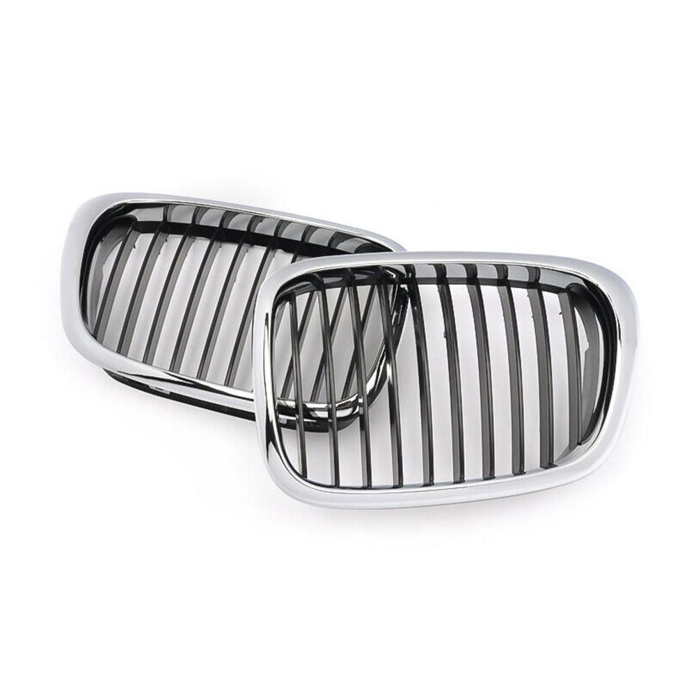 For BMW 5 Series E39 1999 2000 2001 2002 2003 Front Hood Kidney Bumper Racing Grille Mesh Grill Car Replacement Accessories
