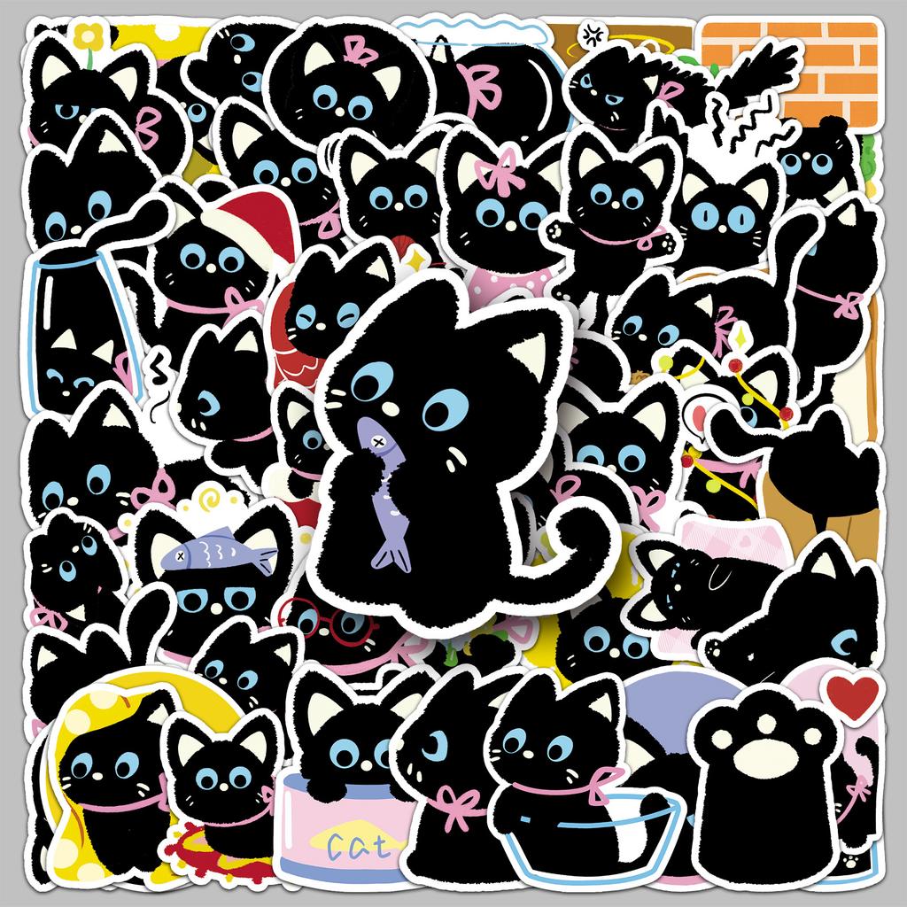 50 Pezzi Adesivi Graffiti Cartone Animato Impermeabili Estetici Decorativi Valigia Laptop Tazza Telefono Frigo Album di Ritagli Adesivi per Bambini