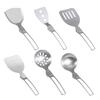Stainless Steel Tableware Foldable Design Hollow Handle Portable Cookware Camping Hiking