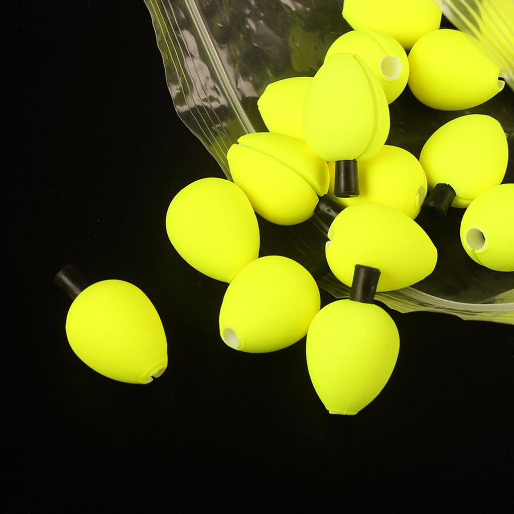 12pcs Floating Bobber Indicators Fishing Bobbers for Freshwater Saltwater Foam Strikes Indicators Float Fishing Float
