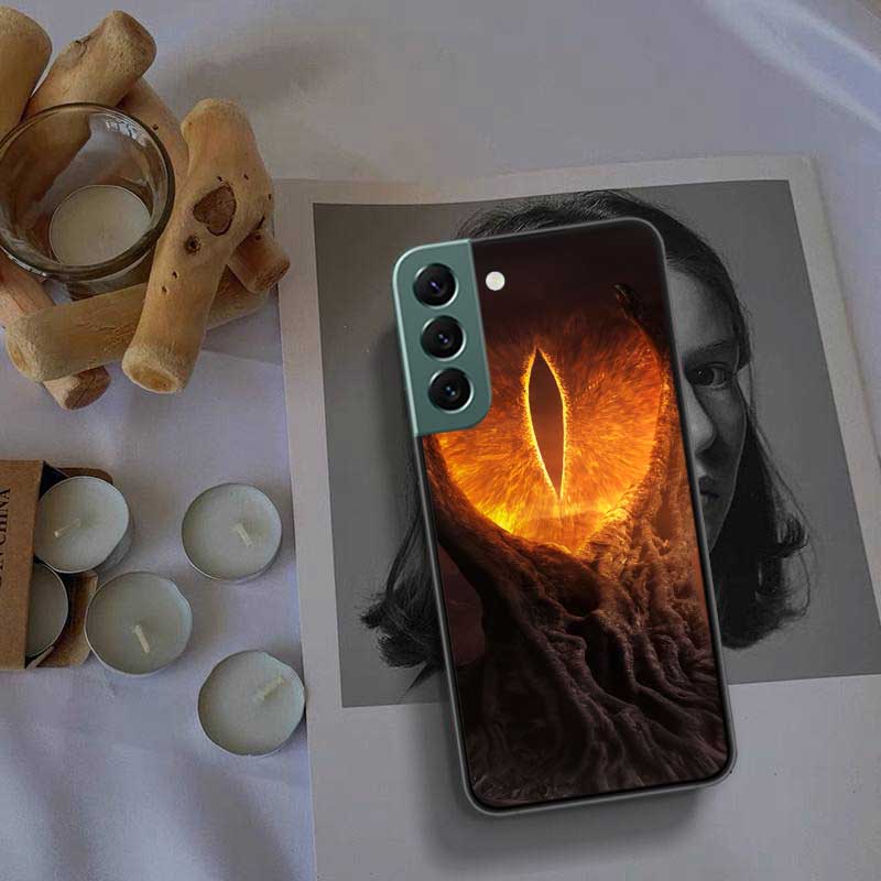 The L-Lord of the R-Rings Phone Case For Samsung S25 Edge S24 FE Galaxy S22 Ultra S21 Plus S20 S23 S10 Plus Cover Silicone Soft