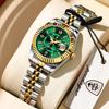 POEDAGAR Top Luxury Couple's Watches Luminous Date Classic Watches For Couple Quartz Stainless Steel Couple Watch Lovers Set+Box