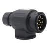 Conector electric pentru remorci cu 12V și 13 pini pentru remorci și rulote