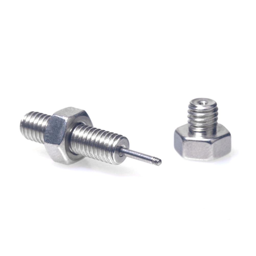 Stylish 1Pc Men Women Stainless Steel Screw Ear Stud Earrings Body Piercing Jewelry Jewelry Gift