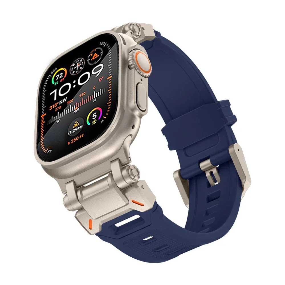 Silicone Transparent Strap For Apple Watch Ultra 2 49mm Series 9 8 7 45mm Soft Rubber Band For iWatch 6 5 4 Se 42mm 44mm Correa