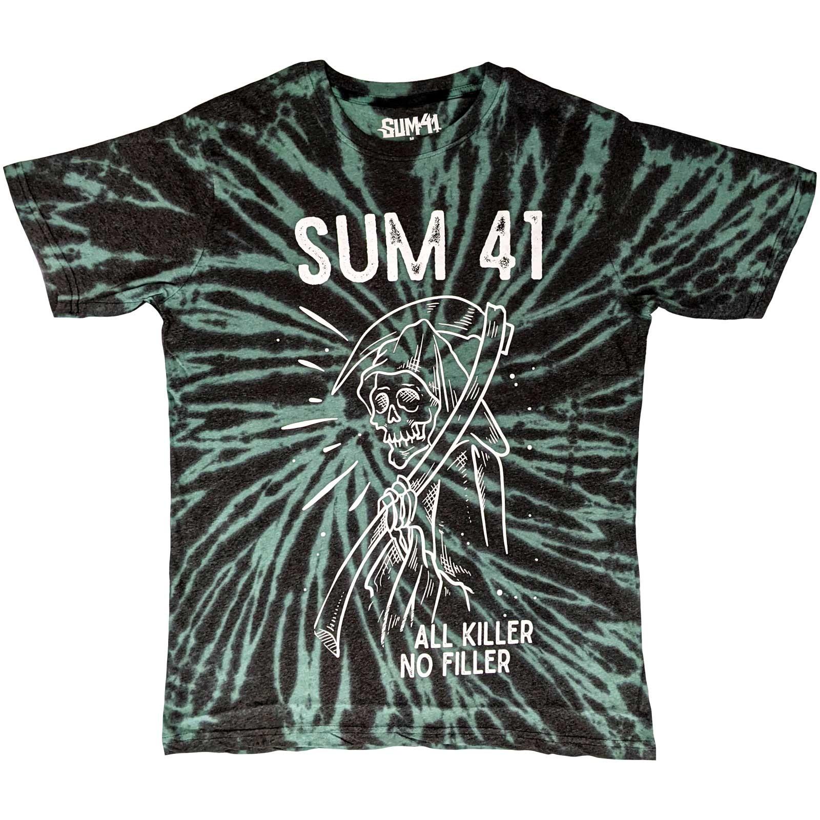 Футболка Sum 41: Жнец (Коллекция стирки) ОФИЦИАЛЬНАЯ НОВОСТЬ XXL