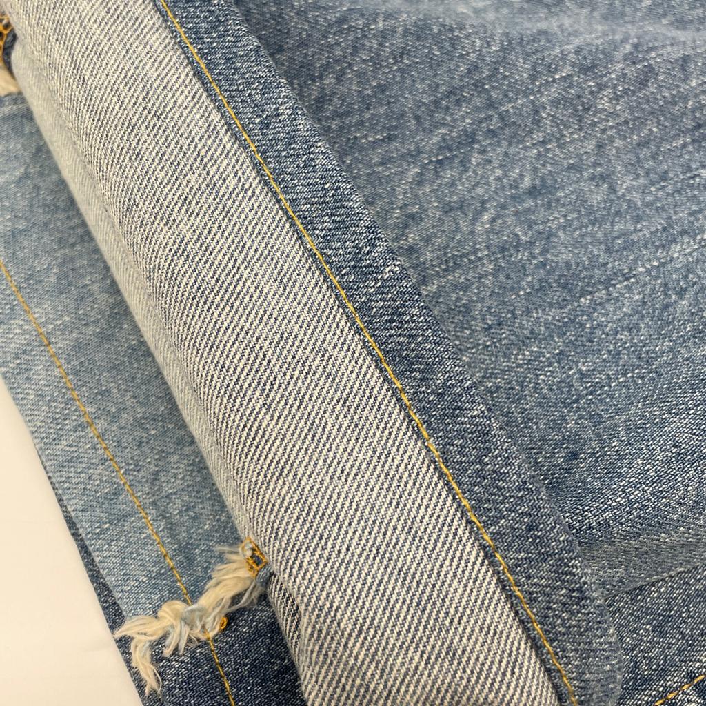 Jieda Jie-22W-PT01 Indigo Switching Over Denim Pants Bottoms 1 IndigoUsed