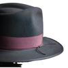 Solid Color Wool Top Hat Bow Decorative Felt Hat Jazz Hat