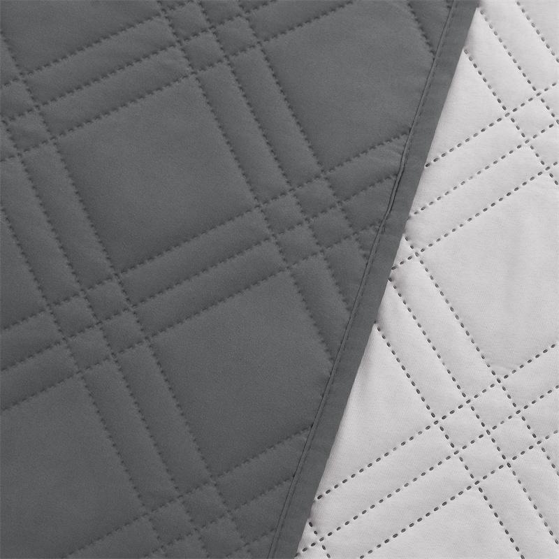 1 Seater Nordic Style Recliner Sofa Seat Covers with Pocket Durable Armchair Protective Case Non-slip Couch Pad for Living Room