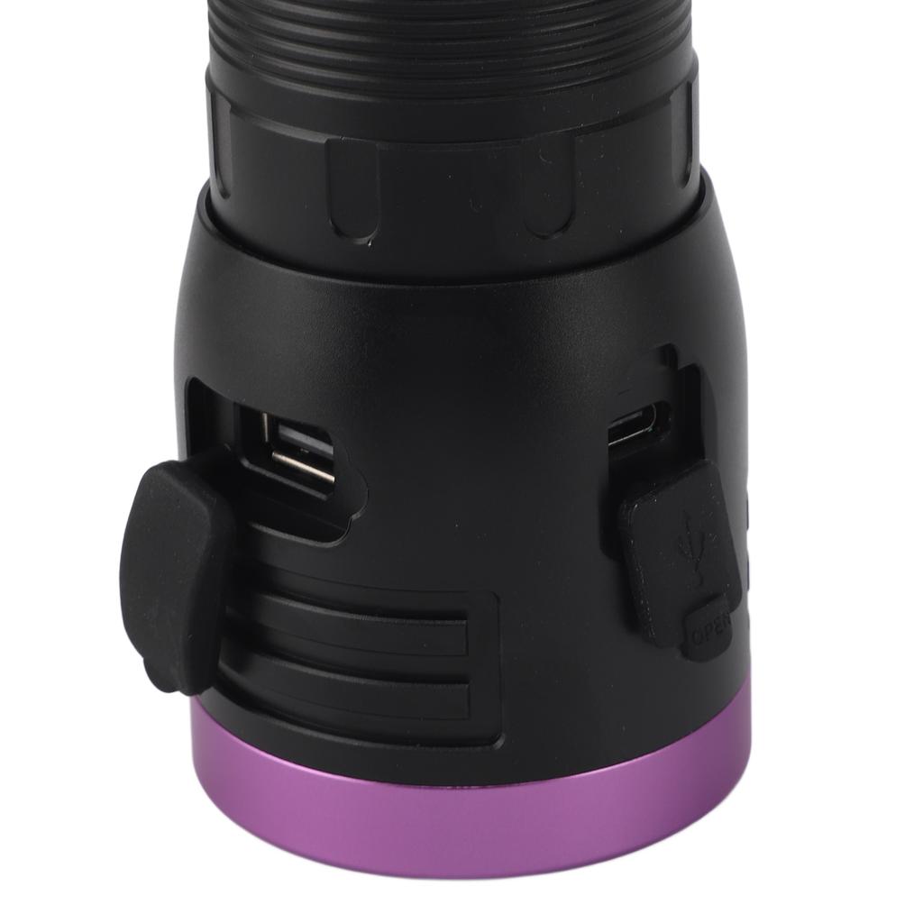 UV 365nm Licht Holzlampe Schwarzlicht Ultraviolett Taschenlampe LED Tragbar Mini Handheld Taschenlampe Detektor für Hundeurin Haustierflecken Harzhärtung