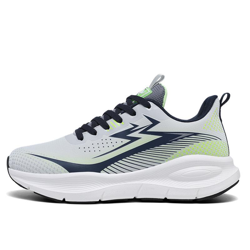 2025 new ultra-light fashion soft-soled sports shoes men's waterproof and non-slip running shoes versatile casual trend men's shoes