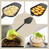 Skimmer Spoon with Long Handle for Cooking and Frying Wire Pasta Strainer Spoon for Kitchen Frying Food Pasta Kitchen Utensils