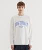 Slub Arch Logo Long Sleeve White
