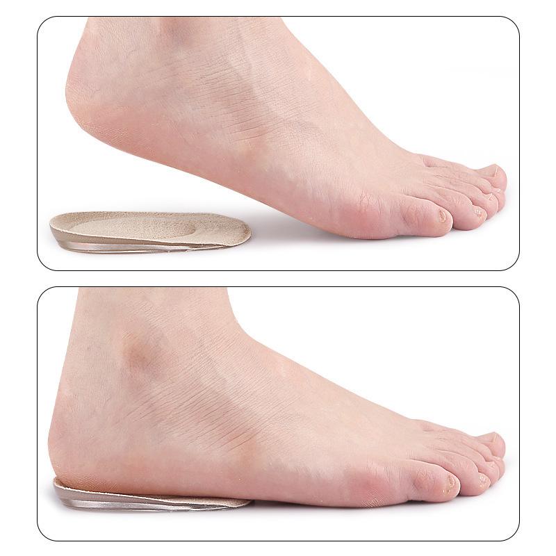 Unisex Self-Adhesive Shock-Absorbing Heel Insole with Double Density Padding