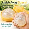 Sparkling Powder Giant Squishy Dumplings Stress Ball Stress Relieving Sensory Squeezing Toys Blind Box Toy Home Decoration