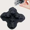 1pc 3D Skull Silicone Mold Ice Cube Tray Bar Creative Mold 4 Even Skull Ice Cube Ice Home DIY Tools Ice Tray Ice Cream Mold