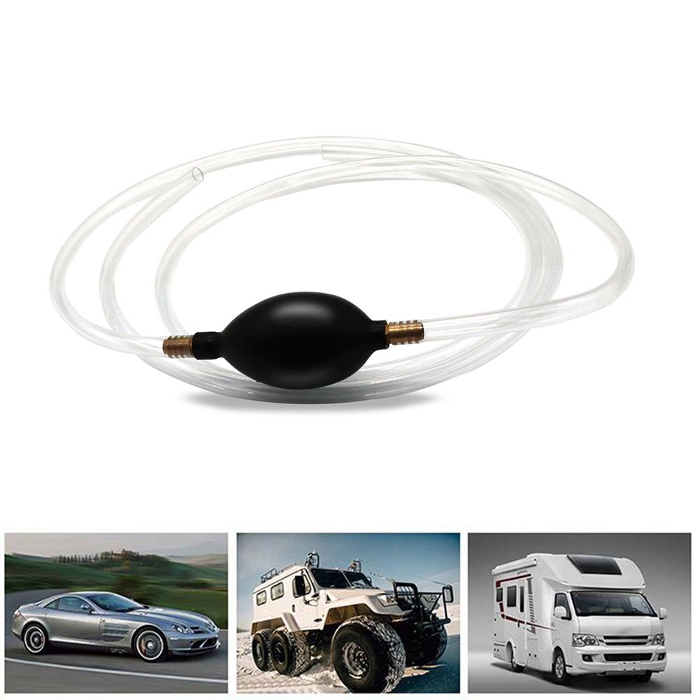 Furtun sifon Pompă manuală pentru transfer lichide pentru Gaz Apă Ulei Acvariu