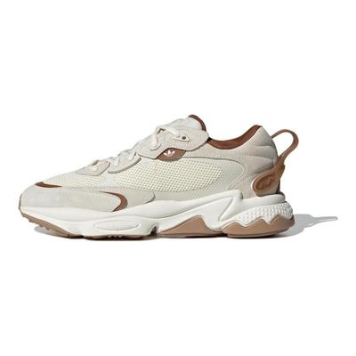 Originale Ozweego Retro Bequeme Rutschfeste Langlebige Low-Top Dad Schuhe Unisex Sneaker Off-White Braun JR8362