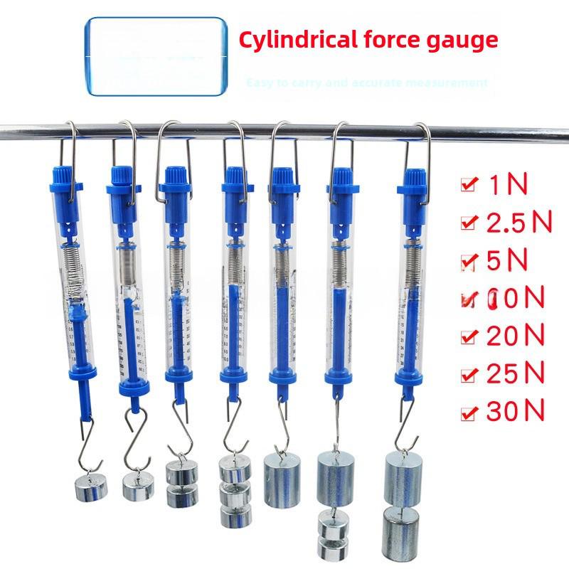 

Transparent Cylindrical Spring Dynamometer - 1 to 30N Specifications 1N