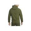 Nike Solid Color Logo Print Hooded Casual Jacket Men Jackets Green DD2129-326