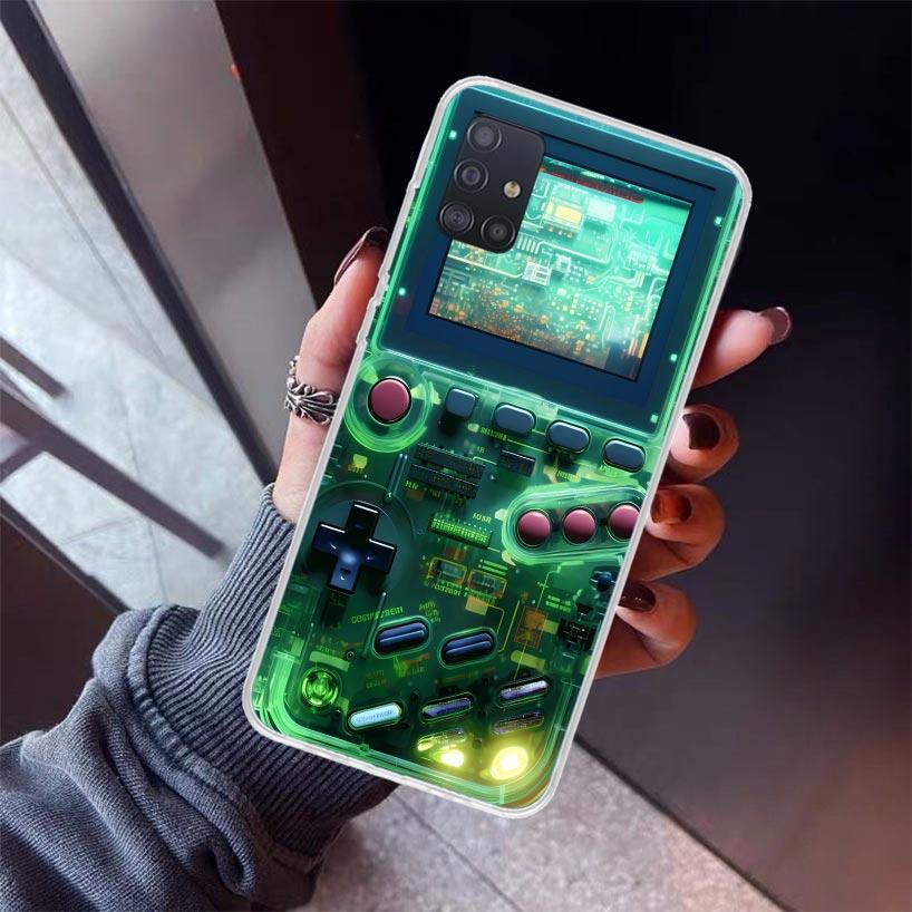 

Игровая консоль Модный чехол для телефона для мальчика Для Samsung Galaxy A12 A52S A42 A32 A22 A51 A50 Note 20 Ultra 10 S10 Plus A71 A70 A31 A30 A Samsung S10