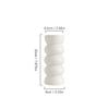 Ceramic vase ins wind high value black and white medieval high sense hydroponics dried flowers bamboo vase insert vase