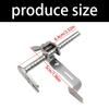 Flatbed Sewing Machine Guide Width Adjustable Sewing Machine Guide Metal Fabric Alignment Tool For Fabric Stitching