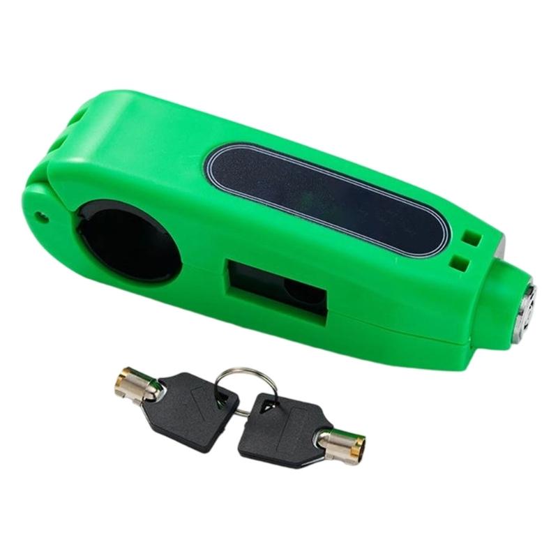 Motorcycle Handlebar Lock Cycling Helmet Lock Brake Lock Anti-Theft Grip Lock Bicycles Security Lock
