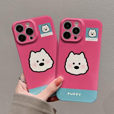 Cartoon Puppy Dog Phone Case for Vivo Y400 Y04 Y29 Y39 Y03 Y19 Y36 Y100 Y75 Y77 Y02 Y17S Y20 X90 V50 V40 V27 Pro Lite 4G 5G