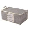 Extra-Large Foldable Storage Bag Portable Freestanding Organizer for Clothes Blankets  Bedding Storage