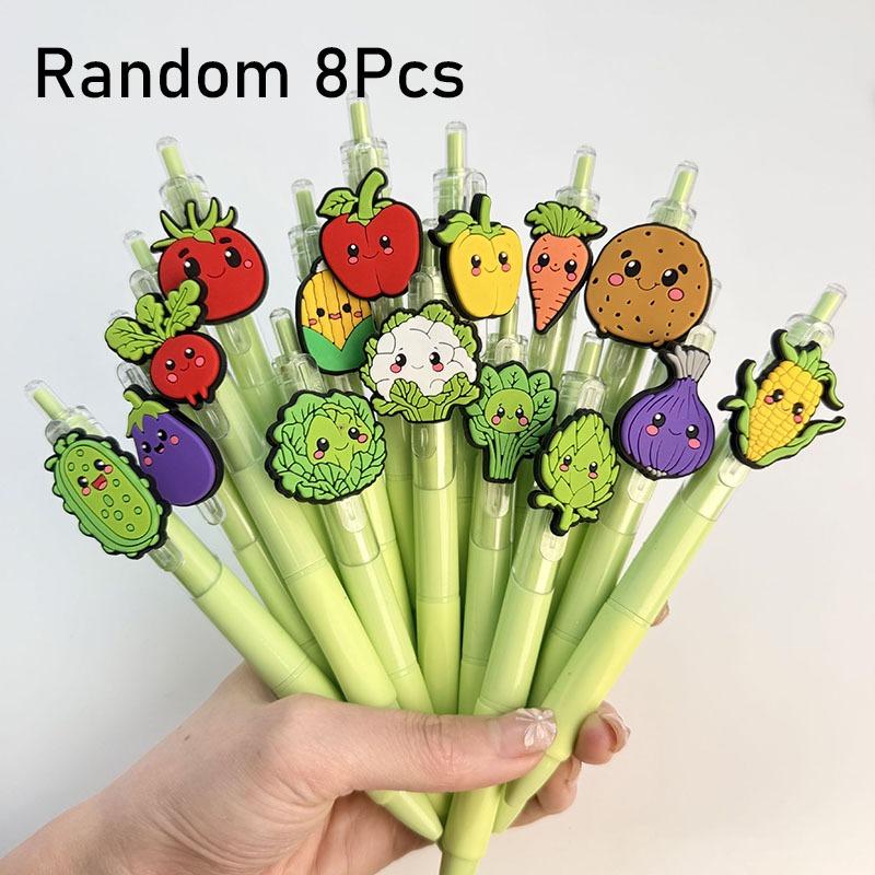 

10pcs Creative Cute Retractable Ballpoint Pens Universal Signing Pens for Students Stationery Pen Writing Supplies Random style 10Pcs