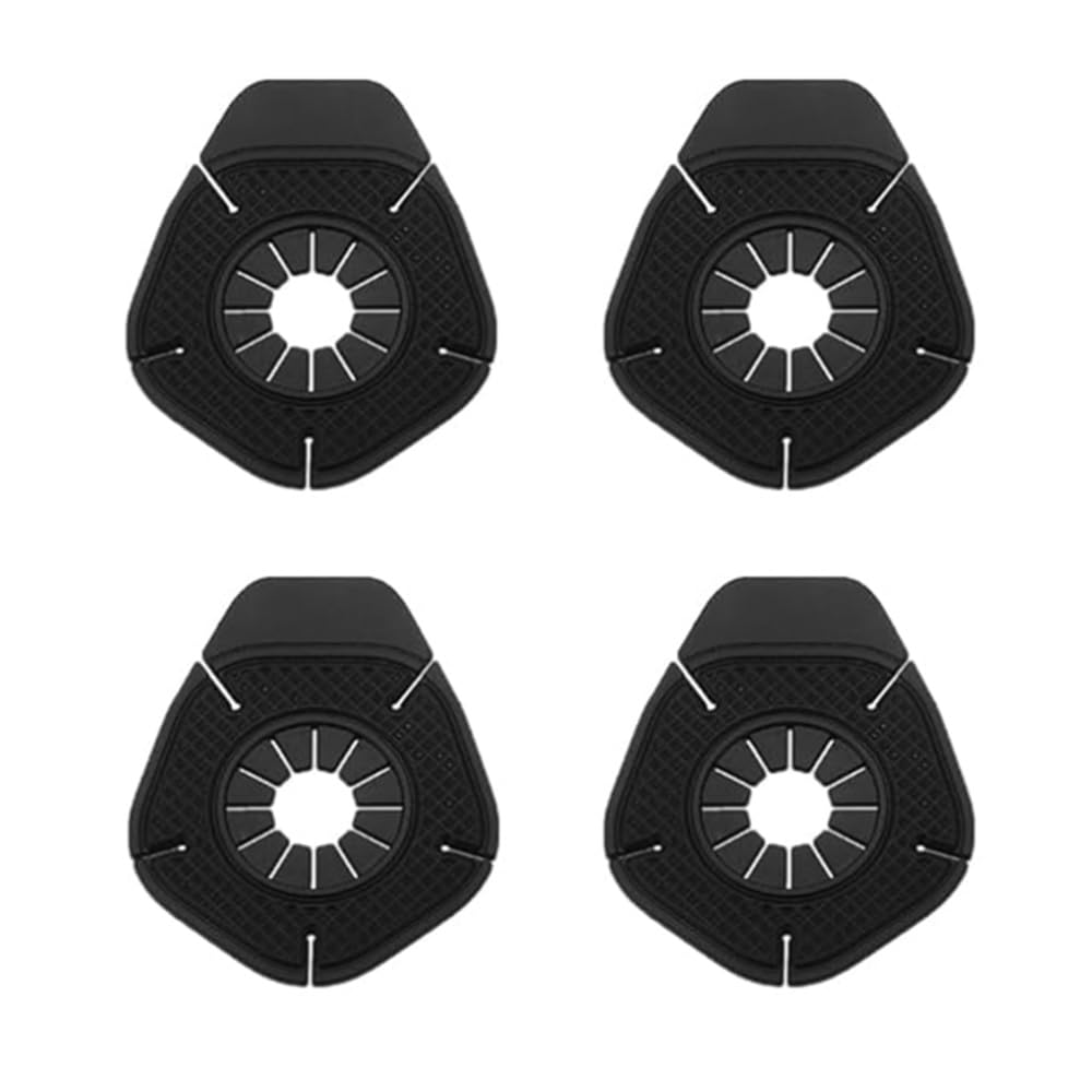 Car Wiper Hole Cover Car Wiper Armhole Protection Pad 4 Length 9cm x width 7.3cm x height 1cm (set of 4) чёрный